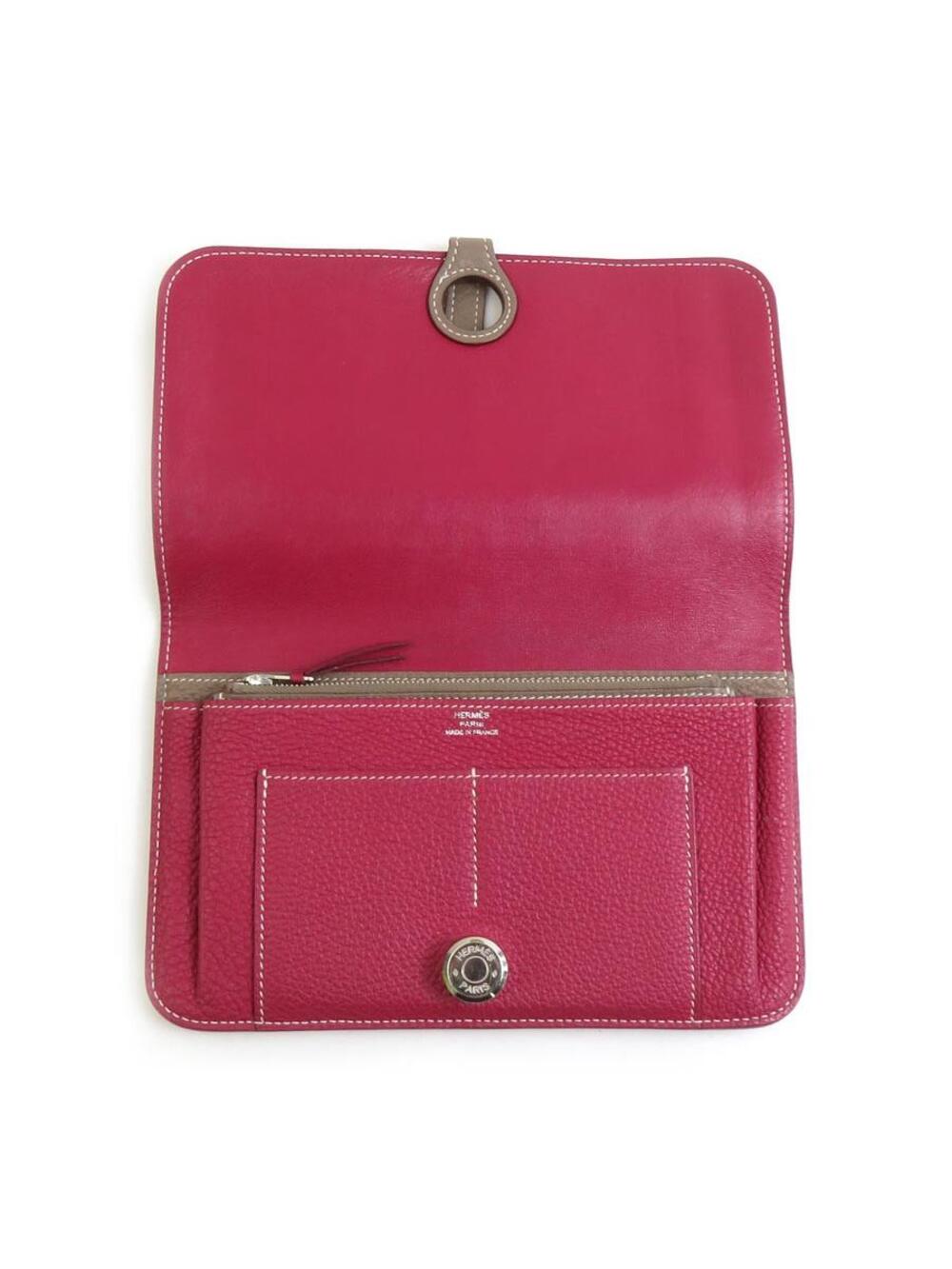 Auth Hermes Dogon Gm Long Wallet #280422H54B - Picture 3 of 12